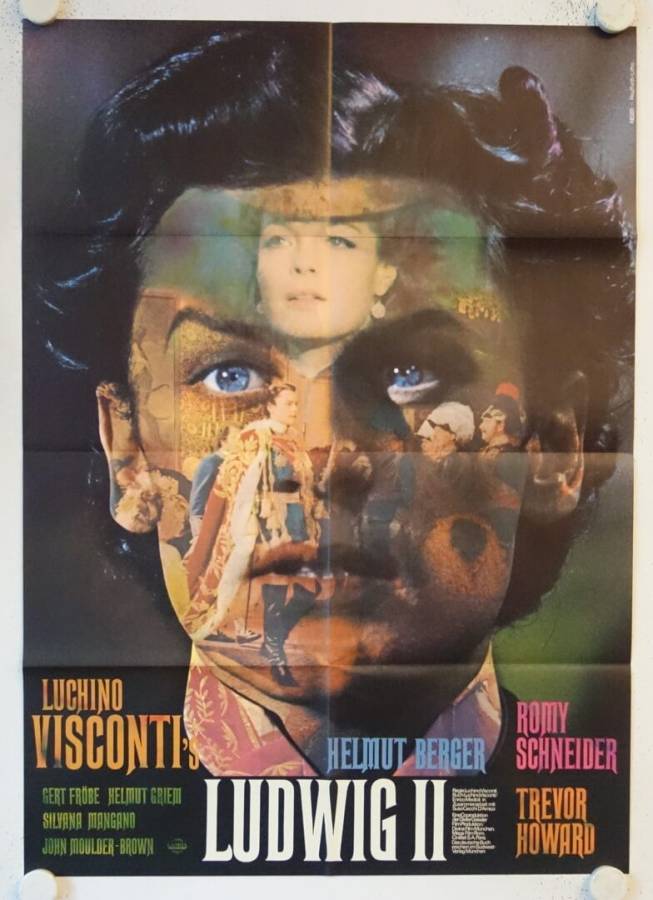 Ludwig II. original release german movie poster